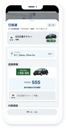 計程車調度編號