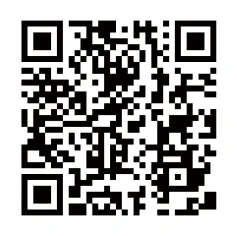 App Store and Google Play download buttons with a QR code for quick access.