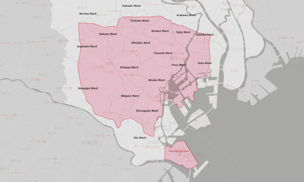 Service Area Map