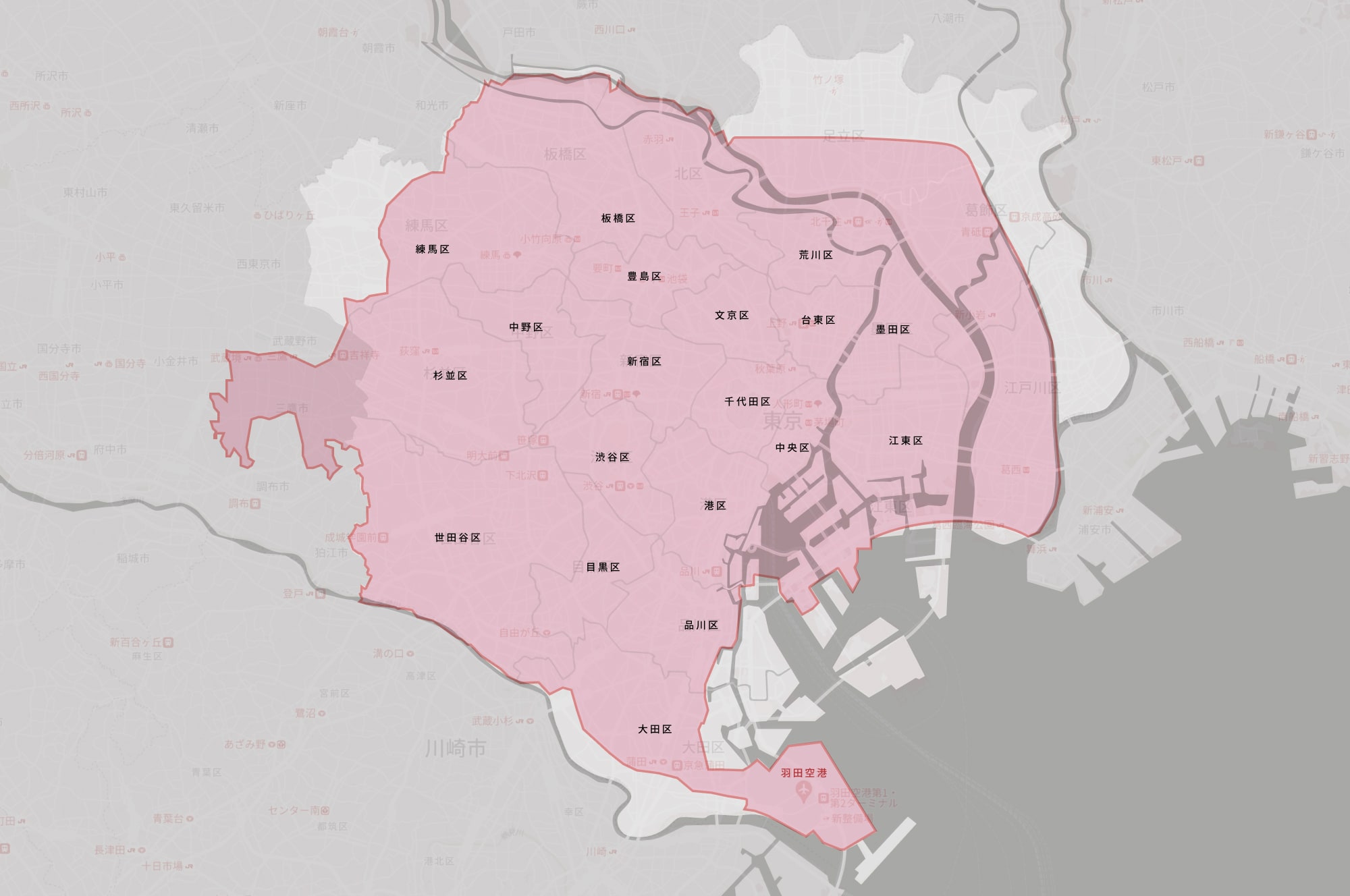 Service Area Map