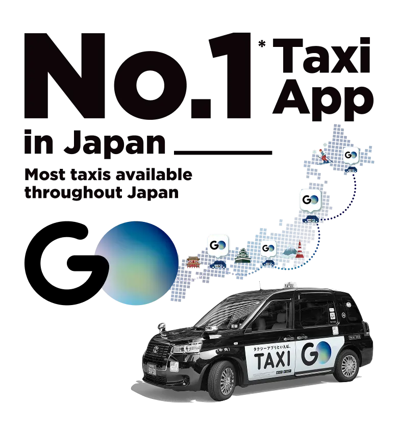 Most used taxi app in Japan