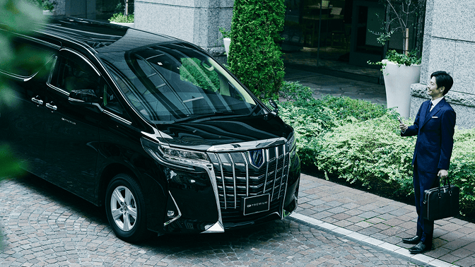 VIP・役員の送迎でも使える！