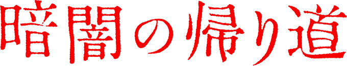 暗闇の帰り道